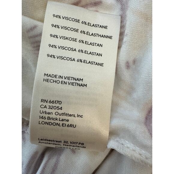 New ~ FREE PEOPLE ~ Daria Open Back Front Slit Maxi Dress Size XS Floral - Picture 7 of 10